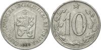 Czechoslovakia 10 Haleru Coin, Aluminum, KM:49.1 -