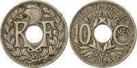 France 10 Centimes Coin, Lindauer, Paris, Copper-nickel -