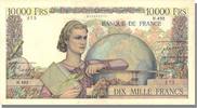 France 10,000 Francs Banknote, 10 000 F 1945-1956 ''Génie Français'' -