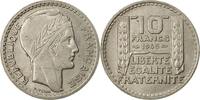 France 10 Francs Coin, Turin, Paris, Copper-nickel, KM:908.1 -