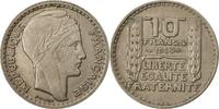 France 10 Francs Coin, Turin, Paris, Copper-nickel, KM:908.1 -