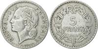 France 5 Francs Coin, Lavrillier, Beaumont - Le Roger -