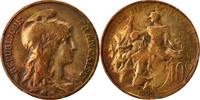 France 10 Centimes Coin, Dupuis, Paris, Bronze, KM:843 -