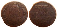 FRENCH STATES 2 Liards Coin, BOUILLON & SEDAN, Geoffrey Maurice -