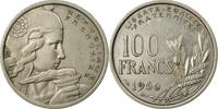 France 100 Francs Coin, Cochet, Copper-nickel, KM:919.1, Le -