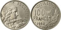 France 100 Francs Coin, Cochet, Copper-nickel, KM:919.1, Le -