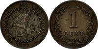 Netherlands Cent Coin, William III, Bronze, KM:107.1 -