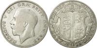 Great Britain 1/2 Crown Coin, George V, Silver, KM:818.2 -