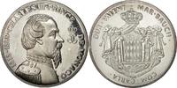 Monaco Medal Charles III, Prince de Monaco (1818-1889), Silver -