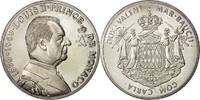 Monaco Medal Louis II, Prince de Monaco (1870-1949), Silver -
