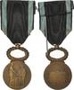 France Medal Sociétés de Secours Mutuels, Very Good Quality, Roty, Bronze -