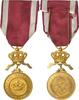 Belgium Medal Travail et Progrès, Excellent Quality, Gilt Bronze, 31 -