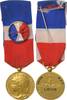 France Medal Médaille d'honneur du travail, Very Good Quality, Gilt Bronze -