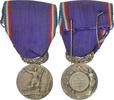 France Medal Union des Amicales Laïques du Nord, Very Good Quality, Silvered -