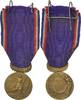 France Medal Union des Amicales Laïques du Nord, Very Good Quality, Bronze -