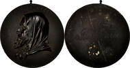 Algeria Medaille Abd El Kader, hardened wood -