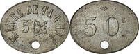 Algeria 50 Centimes Mines de Taghit, Zinc -