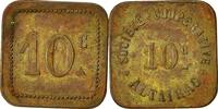Algeria Token Société Coopérative Altairac, 10 Centimes, Nécessité -