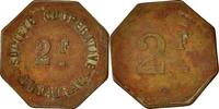 Algeria Token Société Coopérative Altairac, 2 Francs, Nécessité -