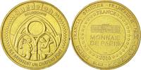 France Token Touristic token, Château Fort de Guédelon, Bourgogne -