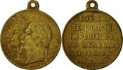 Algeria Medal Voyage de Napoléon III et Eugénie, Caqué -