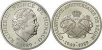 Monaco Medal 40 ème Anniversaire de Rainier III, Silver -