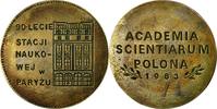 Poland Medal Académie Scientfique, Bronze -