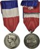 France Medal Médaille d'honneur du travail, Excellent Quality, Borrel -