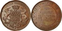Médaille Société D'Horticulture De Picardie – Pingret – Bronze 41 Mm – Originale