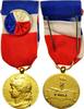 France Medal Médaille d'honneur du travail, Uncirculated, Gilt Bronze, 27 -