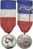France Medal Médaille d'honneur du travail, Excellent Quality, Borrel -