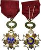 Belgium Medal Ordre de la Couronne, Léopold II, Excellent Quality, Silvered -