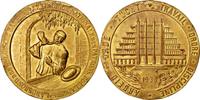 Belgium Medal Ligue Nationale des Patrons Boulangers, Gilt -