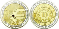Monaco Medal Europe, Les 10 Ans de l'Union Monétaire, Copper -