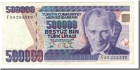 Turkey 500,000 Lira Banknote, KM:208 -