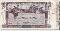 France 5000 Francs Banknote, 5 000 F 1918 ''Flameng'', 1918-01-17 -