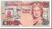 Gibraltar 10 Pounds Banknote, 1995-07-01, KM:26a -