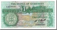 Guernsey 1 Pound Banknote, Undated, KM:48a -