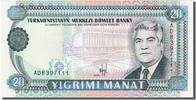 Turkmenistan 20 Manat Banknote -