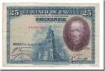 Spain 25 Pesetas Banknote, 1928-08-15, KM:74a -