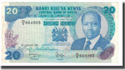 Kenya 20 Shillings Banknote, 1981-01-01, KM:21a -
