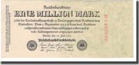 1 Million Mark 1923 Deutschland Geldschein, 1923-07-25, KM:94, VZ VZ