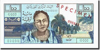 100 Ouguiya 1973 Mauretanien Geldschein, 1973-06-20, KM:1s, UNZ UNZ
