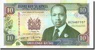 Kenya 10 Shillings Banknote, 1994-01-01, KM:24f -