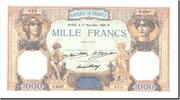 France 1000 Francs Banknote, 1932-11-17, Fayette:37.7, KM:67g -