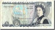 Great Britain 5 Pounds Banknote, Undated (1973-80), Undated, KM:378c -