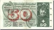 Switzerland 50 Franken Banknote, 1957-10-04, KM:47b -