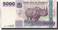 Tanzania 5000 Shilingi Banknote, Undated (2003), KM:38 -
