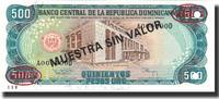 Dominican Republic 500 Pesos Oro Banknote, 1994, Specimen, KM:137s2 -