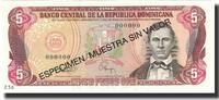 Dominican Republic 5 Pesos Oro Banknote, 1993, Specimen, KM:143s -